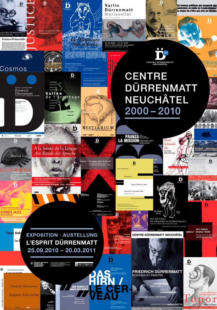 Centre Dürrenmatt Neuchâtel. 10 ans