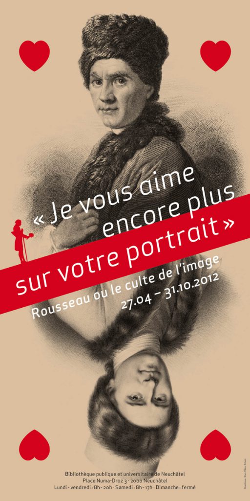 Bibliothèque publique et universitaire de Neuchâtel. Rousseau ou la culture de l'image