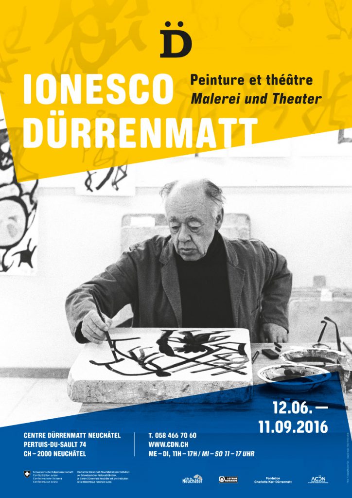 Centre Dürrenmatt Neuchâtel. Ionesco - Dürrenmatt