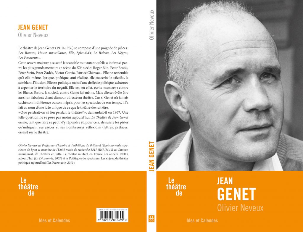 Editions Ides et Calendes. Le théâtre de Jean Genet