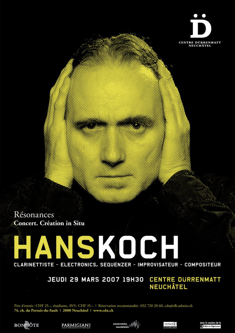 Centre Dürrenmatt Neuchâtel. Hans Koch