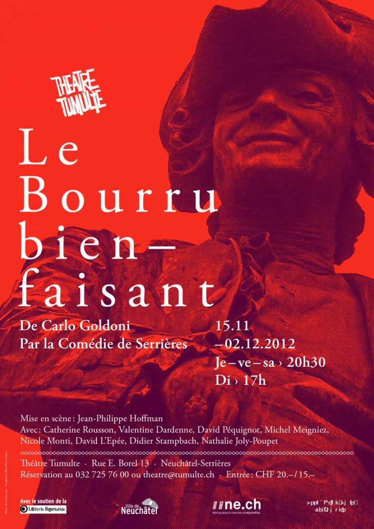 Théâtre Tumulte. Le Bourru bienfaisant