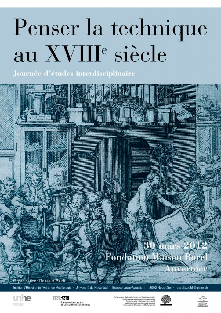 Penser la technique au XVIIIes siècle