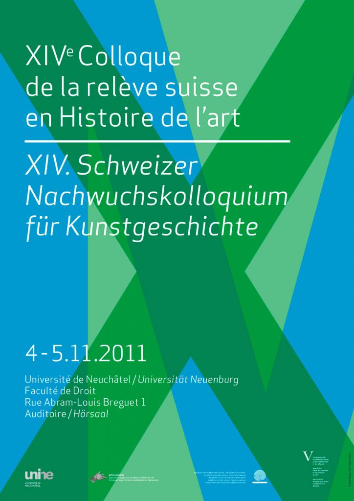 XIVe Colloque de la relève suisse en Histoire de l'art