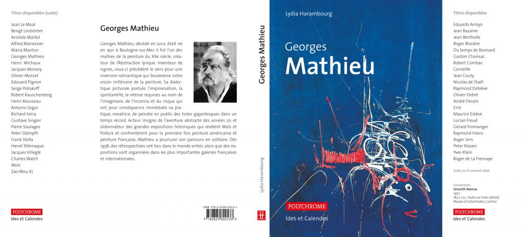 Editions Ides et Calendes. Georges Mathieu