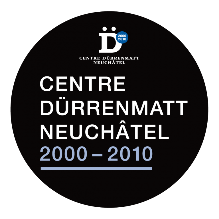 Centre Dürrenmatt Neuchâtel - Logo 10 ans