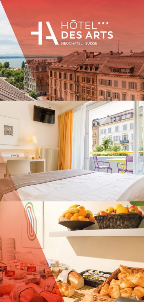 Flyer Hôtel des Arts Neuchâtel