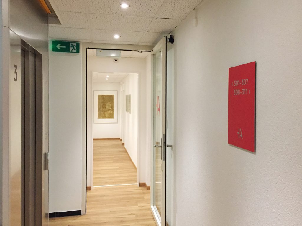 Signalétique Hôtel des Arts Neuchâtel