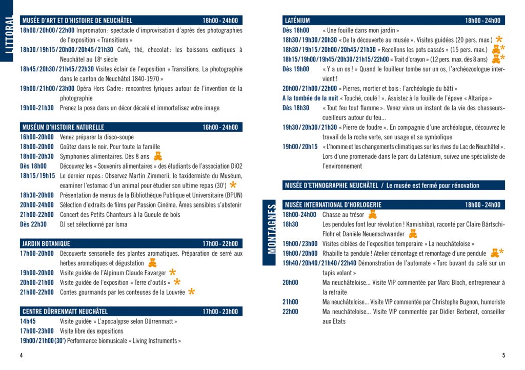 Nuit des musées neuchâtelois