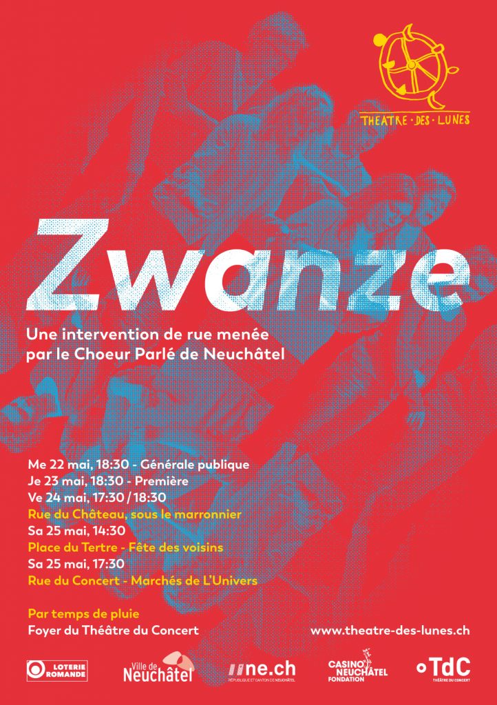 Théâtre des Lunes. Spectacle Zwanze