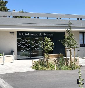 Signalétique Bibliothèque de Peseux